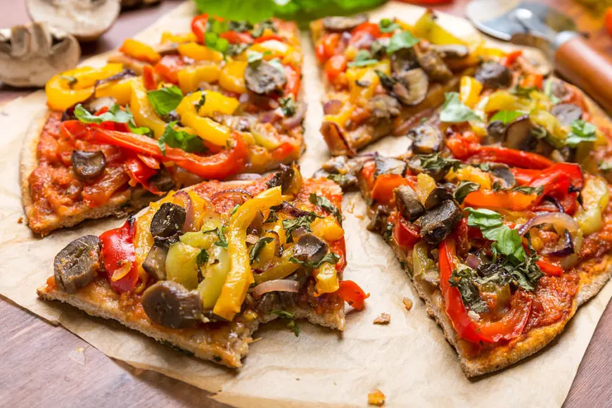 Pizza vegetariana